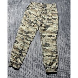 GAP Women Small Camo Jogger Pants Drawstring Elastic Waist‎ Casual Lightweight